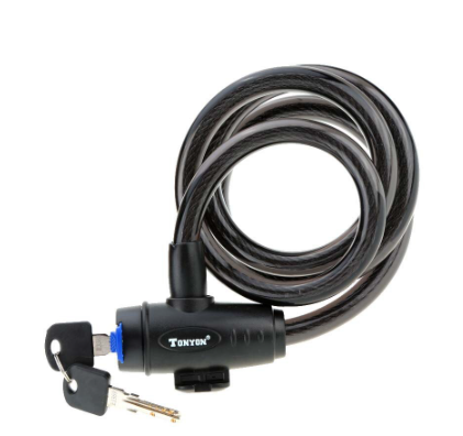 Tonyon Ty588 Bike Locks Anti-theft Bicycle Cable Lock Wire Rope MTB Mountain Bike key Lock