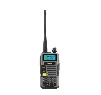 Versa Hero Gray Dual-Band Two-Way Radio