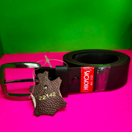 Hickok Darius Men's Basic Leather Belt