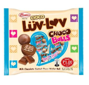 Columbia's  Cioco Luvlov Choco Balls 25's
