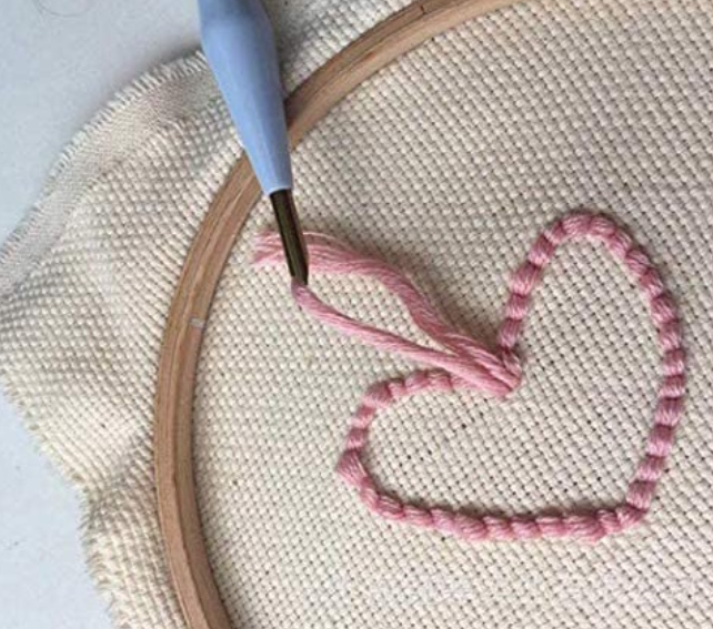 Embroidery Needle Pen Punch Needle Rug Felting Threader Weaving Knitting Tools DIY Craft Stitching