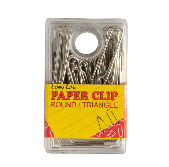 Long Life Metal Paper Clip Round LL133 (50Pcs)