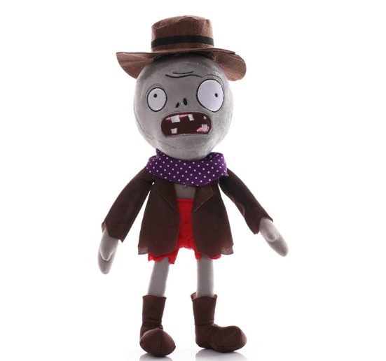 30CM Plants vs Zombies Plush Doll Peashooter SplitPea Clown Zombie Figures Soft Stuffed Toys Kids Halloween Gift Z23