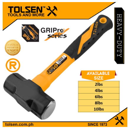 Tolsen Sledge Hammer Fiberglass Handle 10lbs
