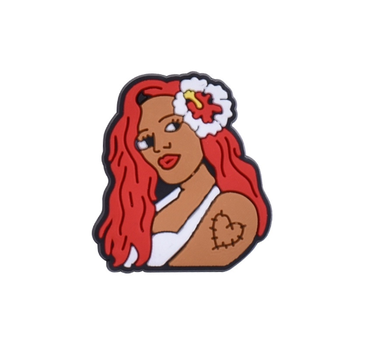 Cute Bear Cat Jibits for Croc Rainbow Jibbits Charm Mermaid Shoe Charms Pins Karol G Singer Jibitz Crocks for Girls Shoes Accessories S6