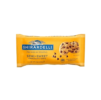 Ghirardelli Semi-Sweet Chocolate Chips Premium 340g