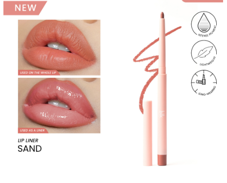 blk cosmetics fresh lip liner