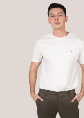 Memo Basic Crew Neck T-Shirt For Men