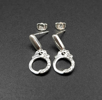 Unisilver 925 Sterling Silver Lady's Earrings