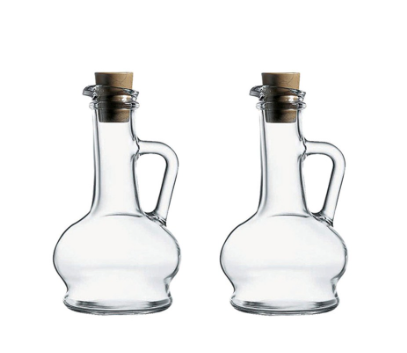 Pasabahce Olivia Oil & Vinegar Glass Holder 260cc, Set of 2 (80109/2)