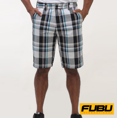 Fubu Reversible Shorts FSB34-0062 (Black/Black)