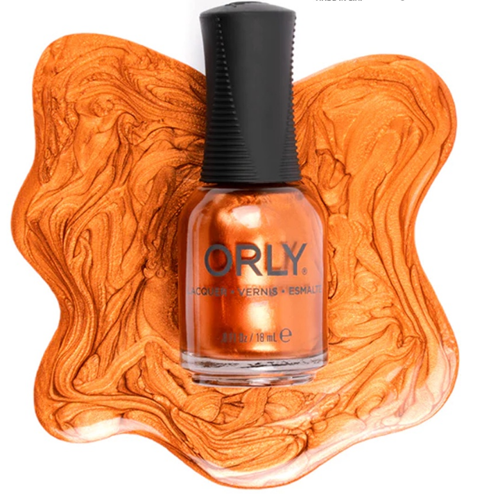 Orly Nail Lacquer Color Valley Of Fire 18ml