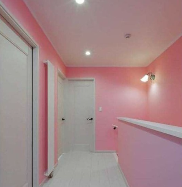 Wallpaper Pvc Matte Texture High Quality Plain Baby Pink DIY Home Decoration Self Adhesive..