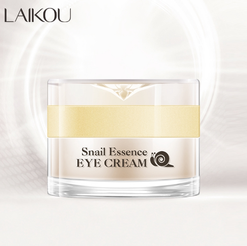 LAIKOU Snail Eye Cream Anti Wrinkle Eye Bags Anti-aging Against Puffiness 25G