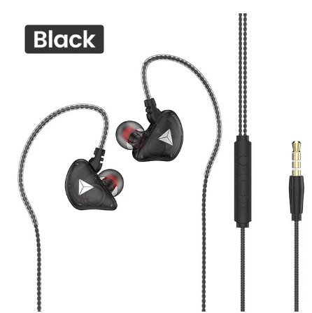 Olaf Portable Sport 3 Colors Earphone Wired Super Bass With Built-in Microphone 3.5mm In-Ear Wired Hands Free For Smartphones