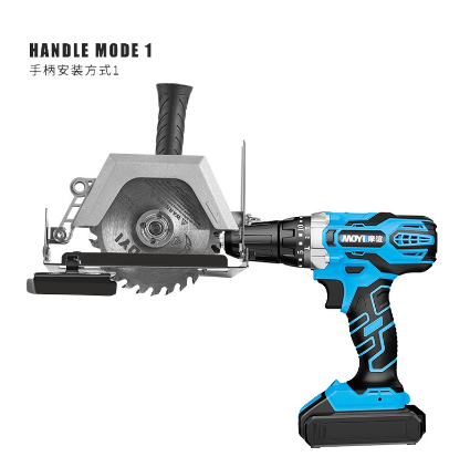 2 in 1 Electric Drill to Angle Grinder to Cutting Machine to Electric Circular Saw Drill Adapter