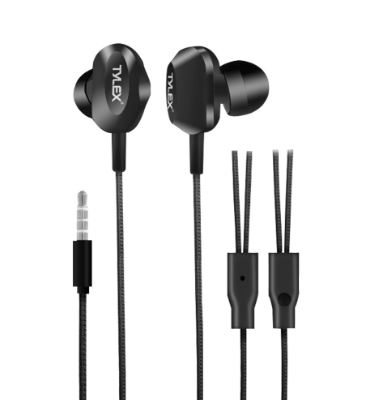 Tylex XK17 Wrap Around Hi-Fi Sound Music Stereo Earphones with Built-in Mic