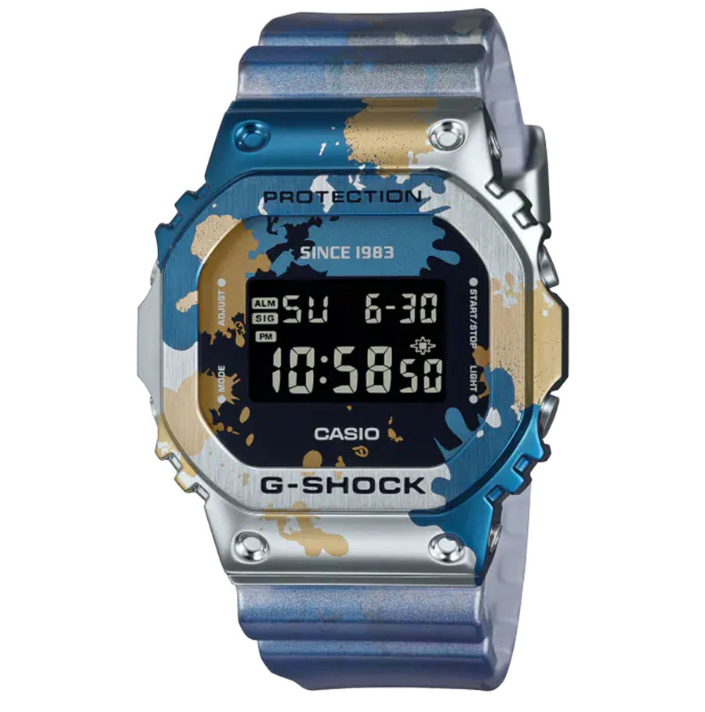 Casio G-Shock Metal Covered Multi Resin Digital Watch For Men CGM-5600SS-1DR