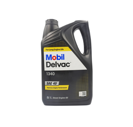 Mobil Delvac 1340 CF SAE40 Monograde Diesel Engine Oil (5 Liters)