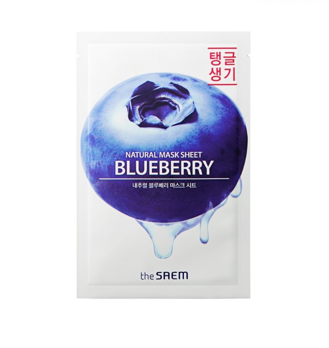 The Saem Natural Blueberry Mask Sheet