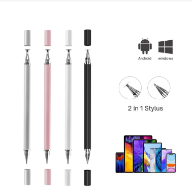 Universal 2 in 1 Stylus Pen Drawing Tablet Capacitive Touch Screen Smart Pencil For iOS Android iPad