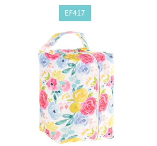 Happyflute Baby Cloth Diaper Bag Waterproof Washable Reusable Wetbag Fashion Diaper Pods Can Hold 5-10Pieces AIO Diapers S5