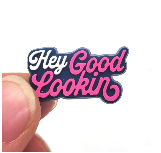 Color Motivational Phrases Crocs Charms Pins Words Jibbitz Charm for Woman Clog Shoes Accessories Decoration 010