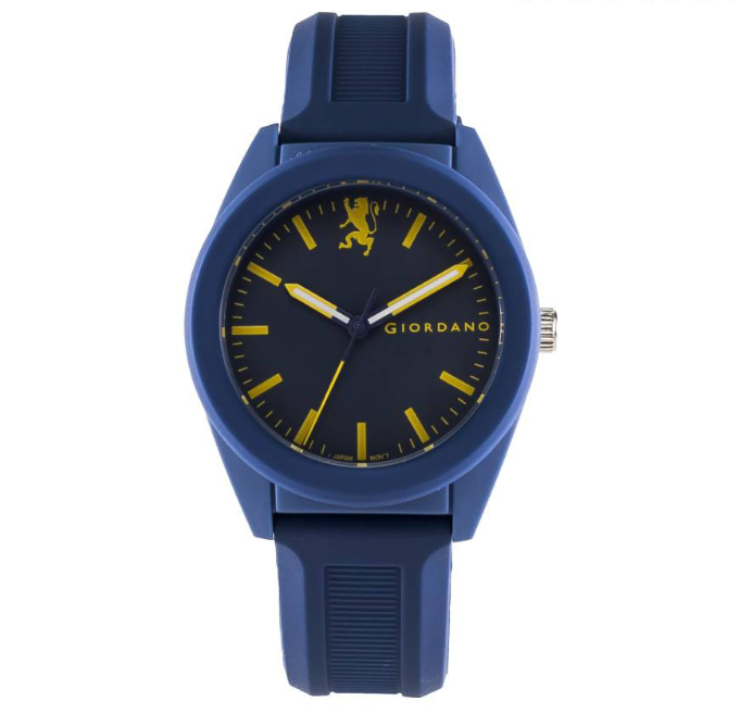 Giordano Hues Blue Silicon Sports Watch G1126-02