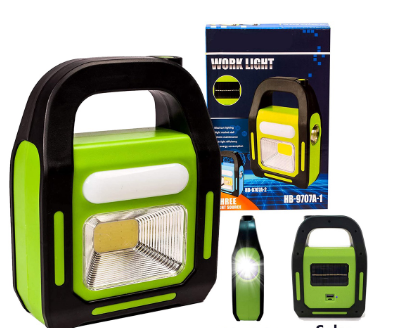 CQW.NO1 Solar Camping Light Outdoor LED USB Charging Portable Lantern Night Hand Lamp For Hiking