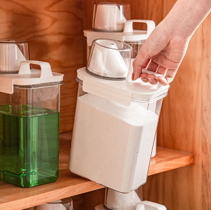 Laundry Detergent Powder Storage Box