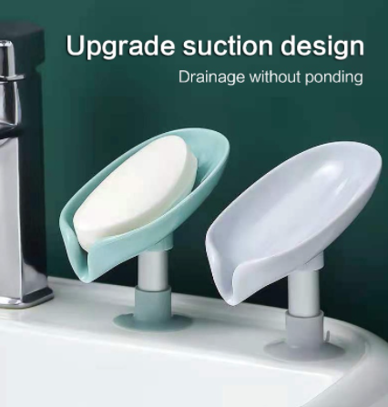 Soap Box Creative Drain Soap Storage Rack Punch-Free Suction Cup