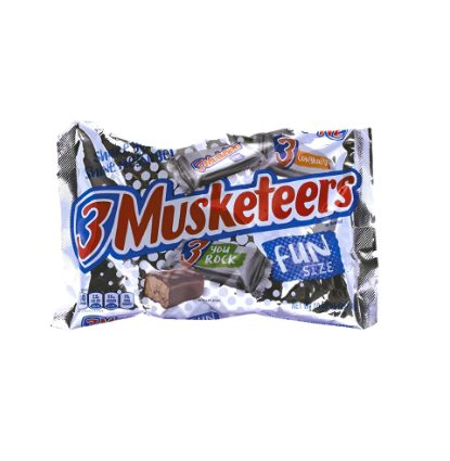 3 Musketeers Fun Size Chocolate Snack 297g