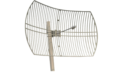 Lanbowan 5ghz 29.5dbi Die Cast Aluminum Grid Antenna Ant5158d29a