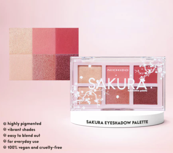 NICHIDO Sakura Eyeshadow Palette