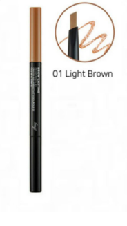 The Face Shop Browlasting Proof Pencil 01 Light Brown