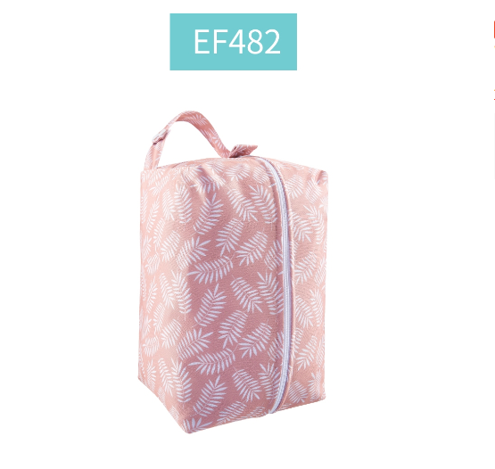 Happyflute Baby Diaper Pods Reusable Waterproof Fashion Prints Wet Dry Cloth Wet Bag Mums Storage Travel Nappy Bag C22