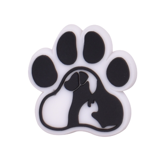 Cute Bichon Frise Jibbitz for Crocs Paw Dog Jibbits Charm Golden Retriever Shoe Charms Pug Corgi Jibits Crocks Kids Shoes Accessories D27