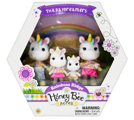 Honey Bee Acres The Daydreamers Unicorn Family Playset