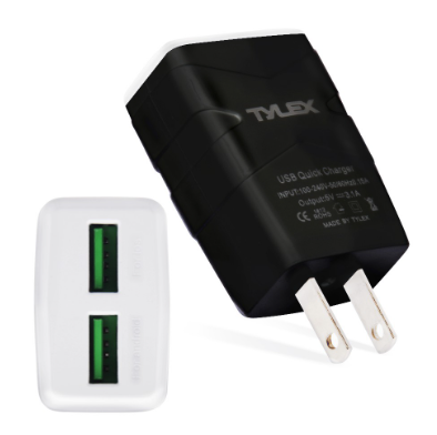 TYLEX C40+ 3.1A Dual USB Port Fast Charger