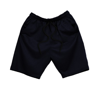 COLLAB by Inspi Walking Basketball Shorts for Men Korean Mens Short for Women (Navy Blue)
