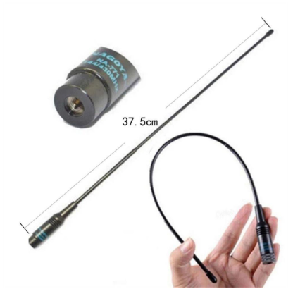 Lilyes Telescopic Antenna 144/430Mhz 10W 1 for Baofeng UV-5R 888S SMA-F