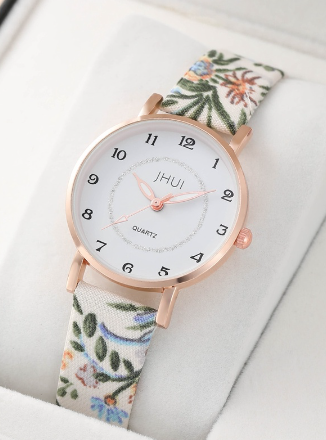 Original Sports Waterproof Butterfly Leather Strap Watch for Women