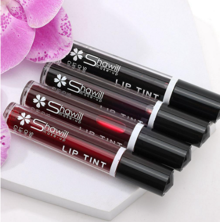 Shawill Stay On Lip Color Long Wearing Lip Stain Liquid Lip Gloss 6ml
