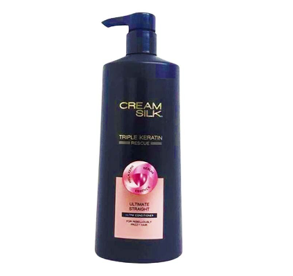 Cream Silk Triple Keratin Rescue Ultimate Straight 600ml