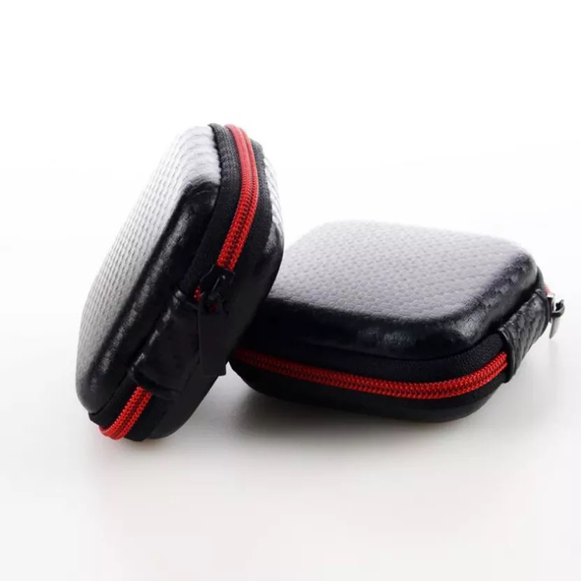 KZ Earphones Box Portable Mini Square Hard Storage
