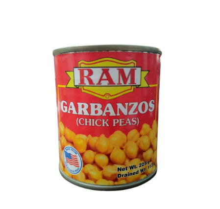 Ram Garbanzos Chick Peas Beans 225g