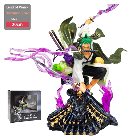 One Piece Sauron Figure Roof Tornado Land of Wano Kuni Anime action figure Zoro