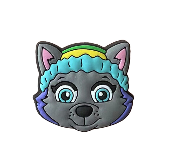 Cartoon Dalmatian Dog Jibbitz Crocs PAW Patrol Shoe Charms Ryder Bulldog Jibitz Charm Pin Chihuahua Jibits Crocks for Women Shoes S6