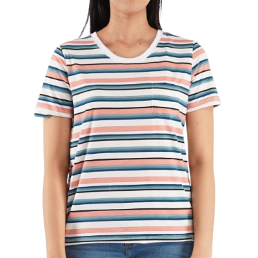 RRJ Basic Tees for Ladies Relaxed Fitting Shirt Trendy fashion T-shirt for Ladies 145340 (Green)