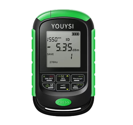 New Type 4in1 Optical Power Meter Visual Faulty Location Instrument Network Cable Test OPM Fiber Tester